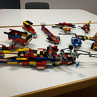 Lego bauen bei den Limburger Domsingknaben